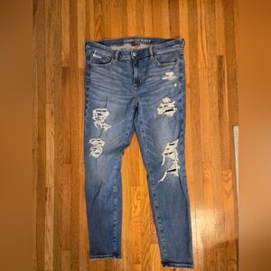 American Eagle Distressed Jeggings